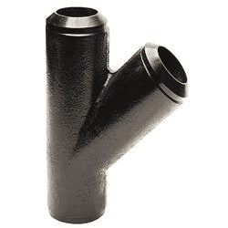 انواع اتصالات لوله کشی و کاربرد آنها 9 سه راهی جانبی (Wye Tee / Lateral)